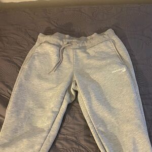 new balance gray sweat pants joggers